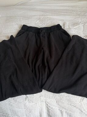 Colsie Black Fleece Lounge Pants
